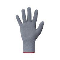 アズワン 制電フォルテックスフィット手袋 L グレー 1双 66-0023-68（直送品）