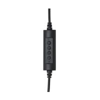 アイネックス 高音質USBヘッドセット AHS-02 1個 67-9238-50（直送品）