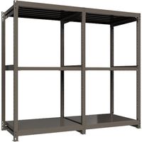 ICHIMAI 重量ボルトレスラック 段荷重1000Kg H2100×W1200×D900 天地3段 単体グレー TH1000-749T3（直送品）