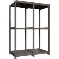 ICHIMAI 重量ボルトレスラック 段荷重1000Kg H2400×W900×D900 天地3段 単体グレー TH1000-839T3（直送品）