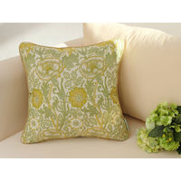 川島織物セルコン ピンクアンドローズ クッションカバー LL1718 45×45cm イエロー LL1718_08Y 1枚（直送品）