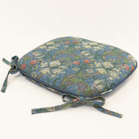 川島織物セルコン ゴールデンリリーマイナー シートクッション LN1742 45×43cm ブルー LN1742_98B 1枚（直送品）