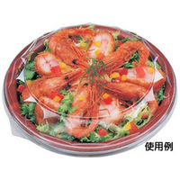 エフピコ 軽食容器 グルメボウル-18 本体 ひだブラウン 33530018 1ケース(450個(50個×9)（直送品）