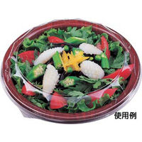 エフピコ 惣菜容器 グルメボウル-20 本体 ひだブラウン 33530020 1ケース(600個(50個×12)（直送品）