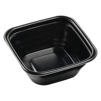 エフピコ どんぶり容器 DLV角丼16-16(61)MFP 黒W 4M03166A 1ケース(600個(50個×12)（直送品）