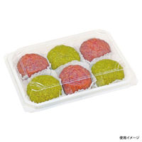 エフピコチューパ 和菓子向けフードパック APW-6-1 白 CP000583 1ケース(600個(50個×12)（直送品）