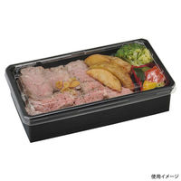 エフピコチューパ どんぶり容器 紙折FIT-302 内装 黒 CP570676 1ケース(600個(50個×12)（直送品）