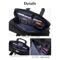 スワン　3WAYビジネスバッグ　ブラック　1221　1個（直送品）