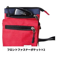 スワン　ショルダーバッグ　レッド　1271　1個（直送品）
