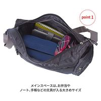 スワン　ショルダーバッグ　ブラック　1310　1個（直送品）