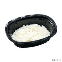 エフピコチューパ どんぶり容器 CY-丼 小判大深N 黒本体 CP520399 1袋(50個)（直送品）