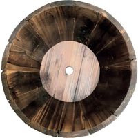 加藤伝蔵商店 伝蔵 焼杉プランター深型φ26 P283 1セット(6個) 430-6691（直送品）