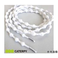 ラッキーベル スクールキャタピー 靴紐 ホワイト 90cm 67-8176-41 1足（直送品）