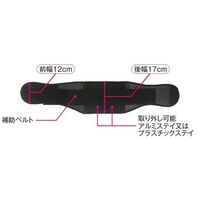 アシスト プロフィット・メッシュ ブラック プラスチックステイ M 15415 1本 68-4058-99（直送品）