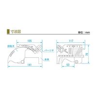 新潟精機 溶接ゲージ 一般校正付 WGU-9M 1個 64-3180-74（直送品）