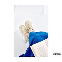 ラッキーベル コンフォートスニーカー blu/ブリュー BEGONIA(ベゴニア) ホワイト 23.5cm 67-8175-02 1足（直送品）