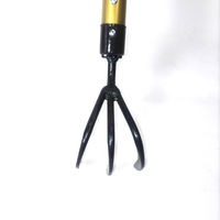 相田合同工場 田の草取り 3本爪 パイプ柄 グリップ付 AD-818 1本（直送品）