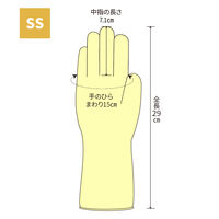 OKAMOTO（オカモト） ナチュラルグローブ SS 4547691813169 1個 トリコインダストリーズ
