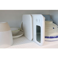 リーズ デジタルスケール「エクレ」1kg ホワイト KS-639WT 1個 トリコインダストリーズ