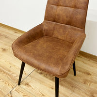 【軒先渡し】後藤家具物産 回転チェアー ブラウン DC-RKKA-BR 1セット(2脚入)（直送品）