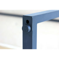 【軒先渡し】ICHIBA 引き出し付きシンプルデスク 幅1200×奥行600×高さ725mｍ NA×BK OFT-3758NABK 1台（直送品）