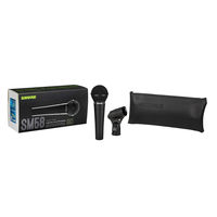 SHURE ボーカル用カーディオイド・ダイナミックマイクロホン SM58-BLACK 1個（直送品）