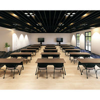 【組立設置込】プラス リネロ3 会議テーブル 幅1800×奥行600mm ホワイト LD3-620M WS/W4 1台（直送品）