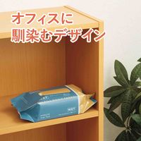 HibiFull ヒビフル フローリングワイパー用シート ウェット 1セット(1パック（38枚入×2）×8） コクヨ