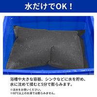 緊急簡易土のう 6袋/ケース(60枚) 土のう 土嚢 簡易土嚢 水で膨らむ 吸水式 土のいらない（直送品）