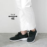 G-STARS ラックラック 空飛ぶストレッチニットスニーカー のびのび生地 ピンク 23cm GS-0351 1足（直送品）