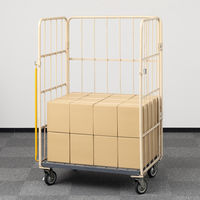 【80サイズ】現場のチカラ 1100×800カゴ台車積載向けダンボール 1段：12箱 248×238×300mm 1梱包（20枚） オリジナル