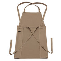 LIV PLUS CAROTE（カローテ） エプロン バッククロス 腰巻き 2WAY ブラウン NM-5062 1個