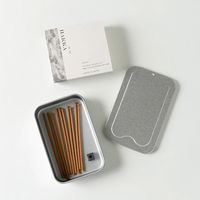 生活の木 ジャパンフレグランス インセンス 薄荷 10本缶入 1個