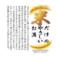福徳長 米だけのやさしいお酒 パック 2L 1本 日本酒