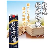 福徳長 純米吟醸酒 す～っと飲めてやさしいお酒 パック 1.8L 1本 日本酒