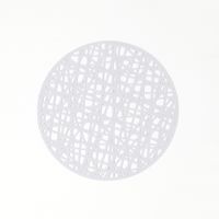 PVCコースター4枚セット（シルバー） LAKOLE/ラコレ