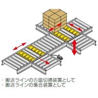 東邦大信 TOHO エア式昇降リフト パワーローラ 平行リンク機構内蔵タイプ ローラー付 昇降幅45mm 重荷重 HR-1500 1台（直送品）