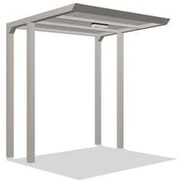 積水樹脂 積水 EVステーションシェルター積雪タイプ EVR-20-45 1台(1式) 523-2148（直送品）