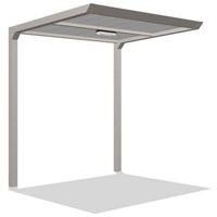 積水樹脂 積水 EVステーションシェルター標準タイプ EVR-20 1台(1式) 523-2156（直送品）