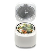 ダイアモンドヘッド 多機能4合炊飯器 ホワイト RM-218TE-WH 1台（直送品）