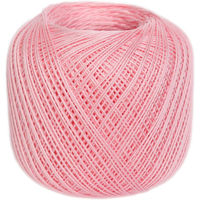 オリムパス製絲 エミーグランデ レース糸 合細 Col.102 ピンク系 50g 約218m 3玉セット EMMY-102 1箱/3玉セット（直送品）