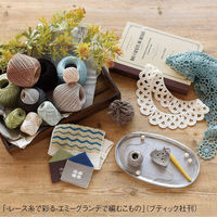 エミーグランデ レース糸 合細 Col.161 オレンジ系 50g 約218m 3玉セット EMMY-161 1箱/3玉セット（直送品）