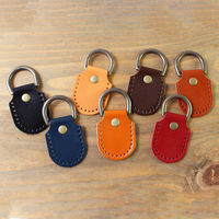 日本紐釦貿易 本革ナスカンパーツ W40×H76mm ブラック 2個 MAP128-B 1袋2個入/5袋(合計4個)（直送品）