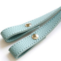 日本紐釦貿易 エンボス加工 ホック式かんたん付け替えハンドル S/40cm 2本1組入 MAW56-SB 1組2本入/2袋(合計2組入（直送品）