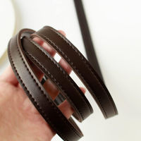 日本紐釦貿易 合皮スムーステープ チョコ 幅約15mm 9m巻 PLT1015-C 1巻9m入（直送品）