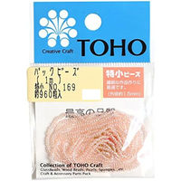 TOHO(トーホー) TOHO 特小ビーズ 糸通しビーズ 外径約1.5mm 1m入り No.169 SSB-169-PC 1箱/5枚（直送品）