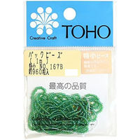TOHO(トーホー) TOHO 特小ビーズ 糸通しビーズ 外径約1.5mm 1m入り No.167B SSB-167B-PC 1箱/5枚（直送品）