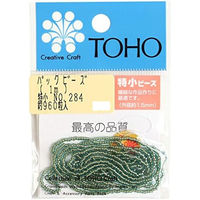 TOHO(トーホー) TOHO 特小ビーズ 糸通しビーズ 外径約1.5mm 1m入り No.284 SSB-284-PC 1箱/5枚（直送品）