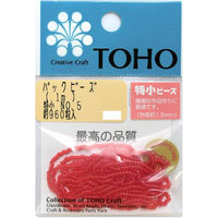 TOHO(トーホー) TOHO 特小ビーズ 糸通しビーズ 外径約1.5mm 1m入り No.5 SSB-5-PC 1箱/5枚（直送品）