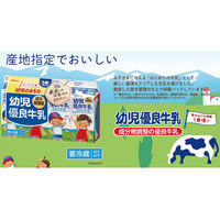 江崎グリコ(株)(旧グリコ乳業) [冷蔵] 江崎グリコ 幼児優良牛乳 100ml×4本×6個 4971666406603 1セット(6個)（直送品）